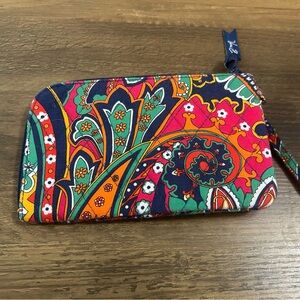 Retired Vera Bradley Wristlet Wallet in Venetian Paisley